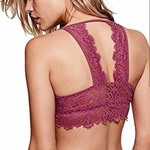 Nwt Victoria secret long line lace bra 34dd - Picture 2 of 5